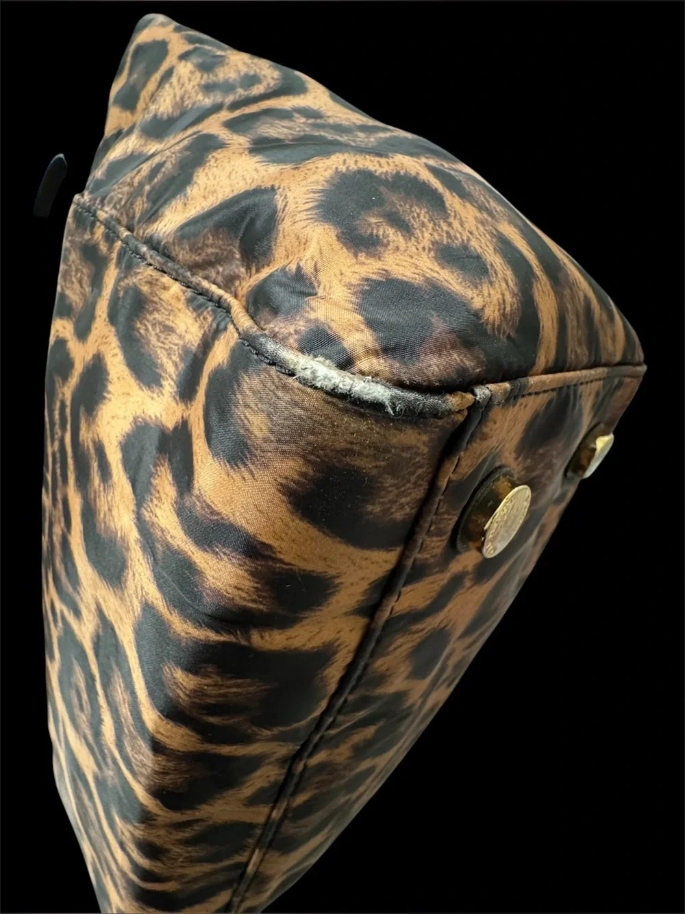 MICHAEL KORS Kelsey Leopard Nylon Tote - Picture 9 of 13